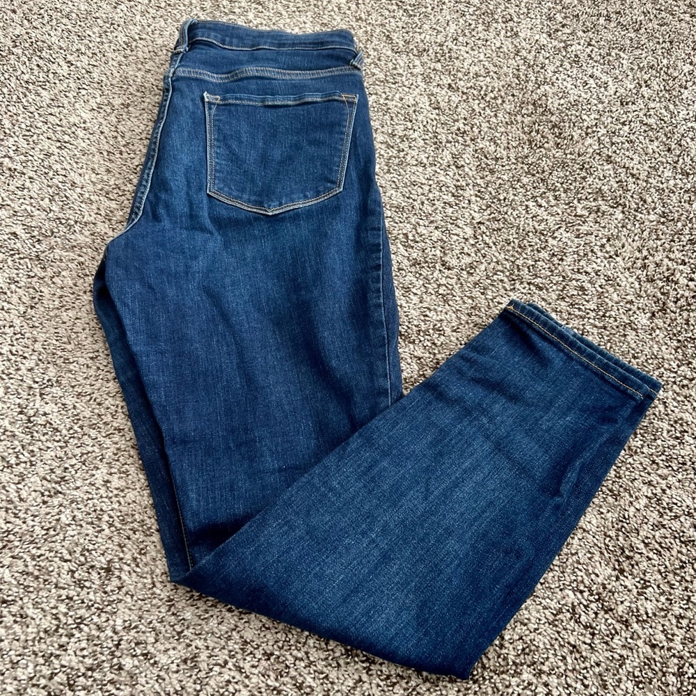 High rise rockstar skinnies